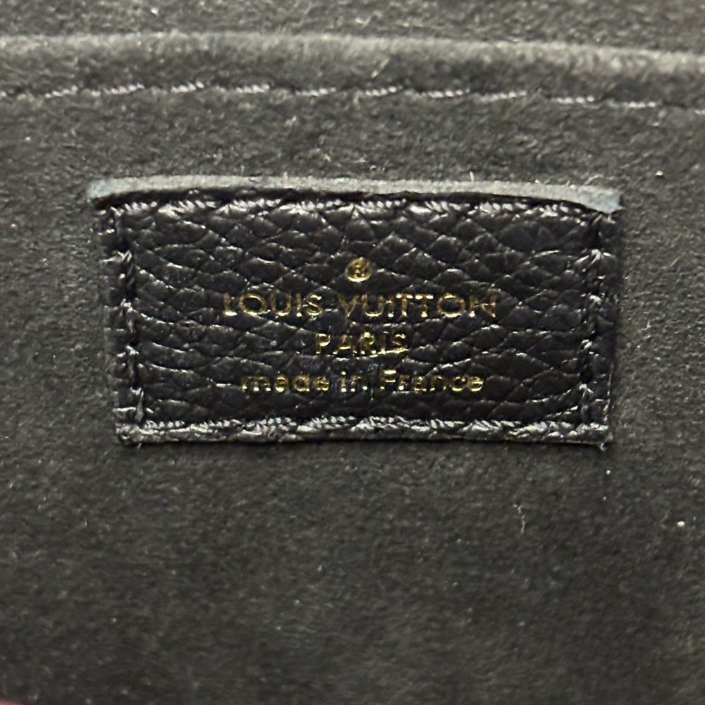 ❤️✨SOLD✨❤️Louis Vuitton Black Empreinte Mini Sac Plat Crossbody Giant Monogram - Picture 9 of 11